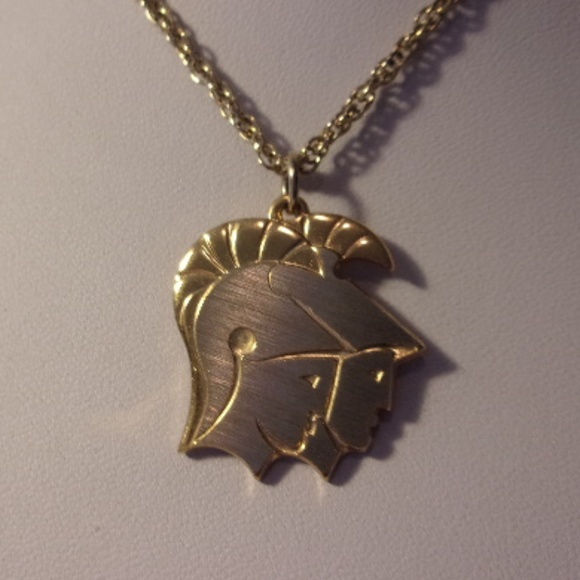 Vintage Zodiac Gemini Pendant Necklace 24" Long - Picture 1 of 5